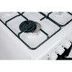 Плита газоелектрична біла Grunhelm FM5612W