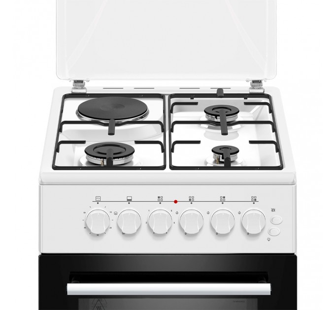 Плита газоэлектрическая Grunhelm GFM5611W