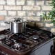 Плита газоелектрична коричнева Grunhelm AG6612BR-0
