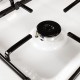 Плита газова біла Grunhelm G4F5600W