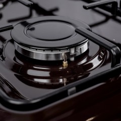 Плита газова коричнева Grunhelm G4FG5612BR-0
