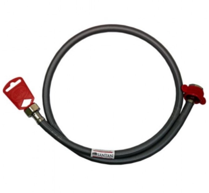 Шланг для води гайка-гайка 60см SANTAN антикорозiя