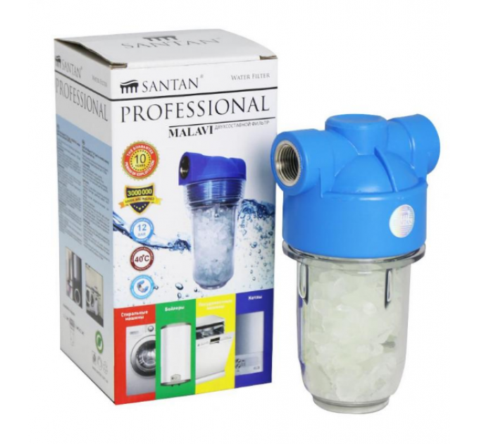 Фільтр ST Malavi д/бойлера 2PS, 5 на 2 виходи 1/2 (упаковка картон)