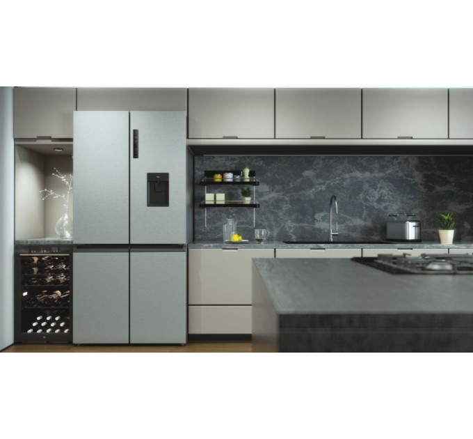 Холодильник Haier для вина, 82x49.7х58, холод.отд.-118л, зон - 1, бут-49, ST, дисплей, черный