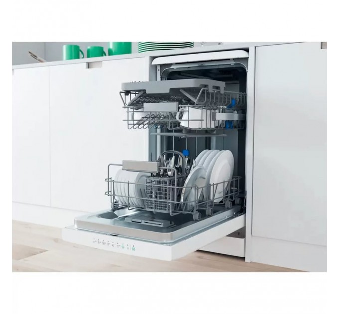 Посудомоечная машина Indesit, 10компл., A+, 45см, белый