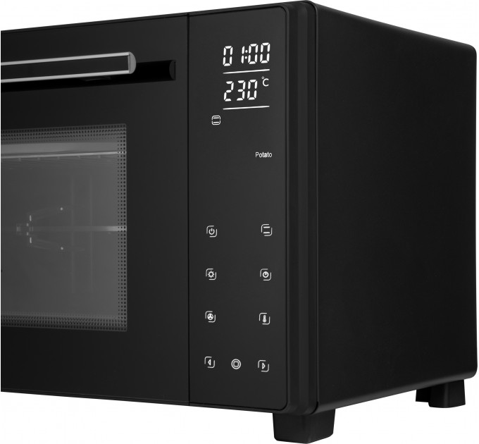 Печь электрическая Sencor SEO, 35л, 1700Вт, сенс., гриль, черная