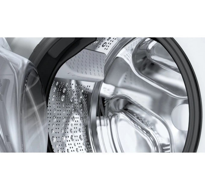 Стирально-сушильная машина Bosch фронтальная, 8(5)кг, 1400, E, 59см, дисплей, белый