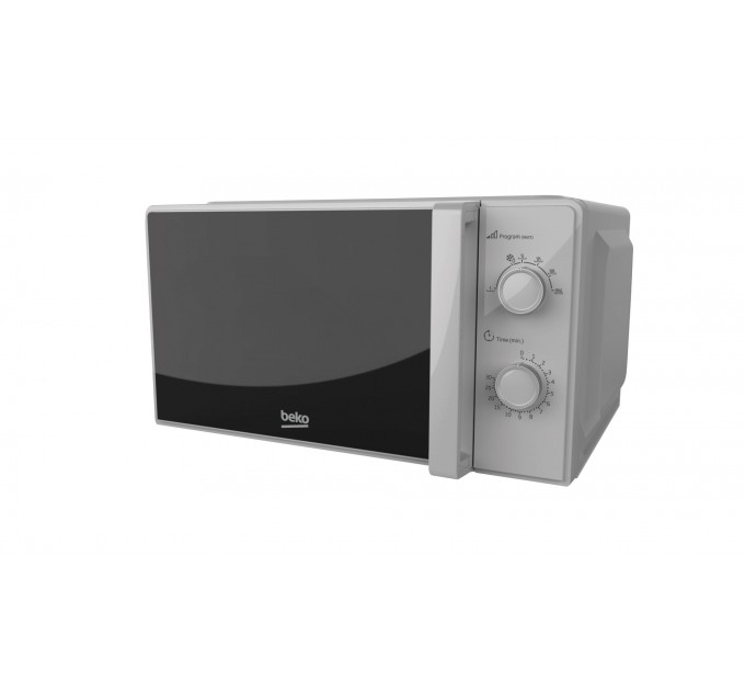 Микроволновая печь Beko, 20л, мех. управл., 700Вт, серый