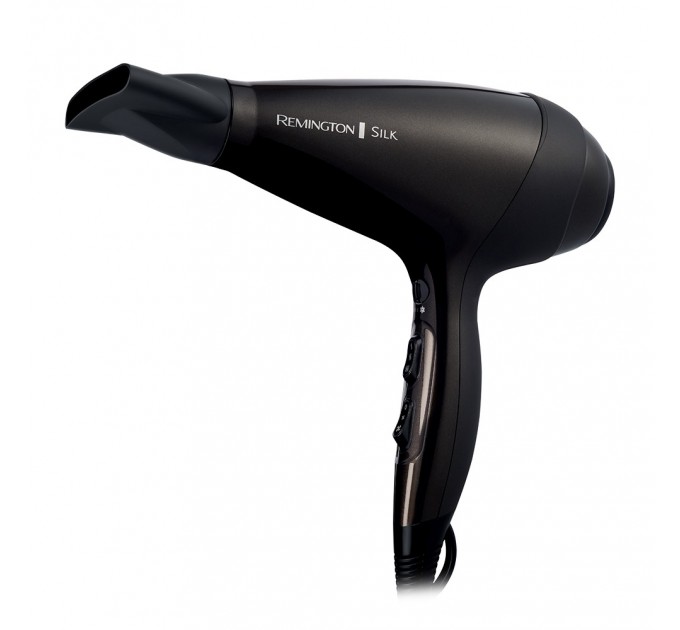 Фен Remington Silk, 2400Вт, 3 режими, дифузор, іоніз-я, хол. обдув, коричневий