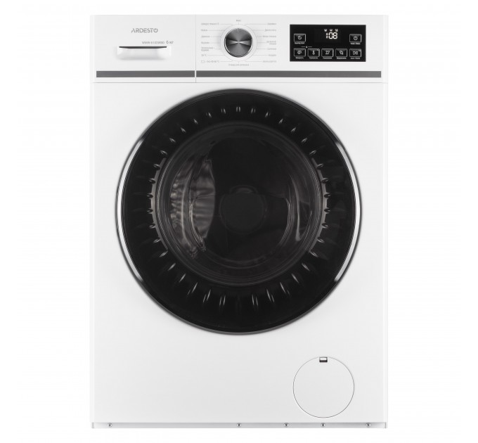 Пральна машина ARDESTO фронтальна Black Mars, 6кг, 1200, А++, 45см, дисплей, пара, білий