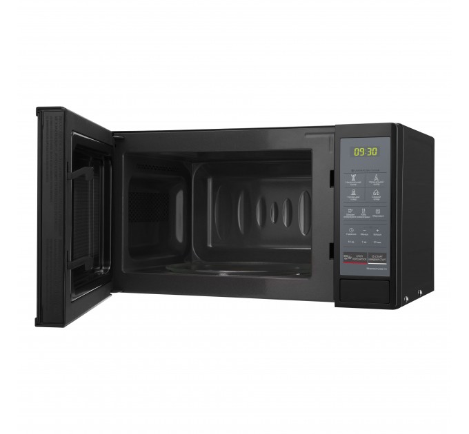 Микроволновая печь LG, 20л, электр. управл., 700Вт, дисплей, черный