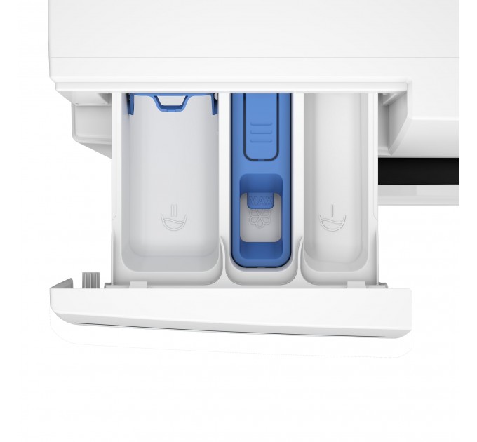 Стиральная машина Beko фронтальная, 7кг, 1200, A+++, 49см, дисплей, инвертор, пар, белый