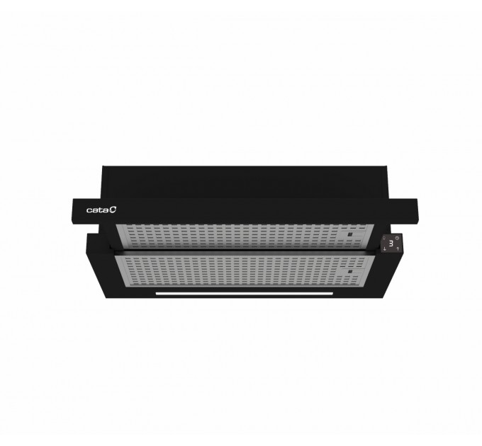 Вытяжка Cata телескопическая, 60см, 698м.куб/ч, TFH 6430 gbk, черный