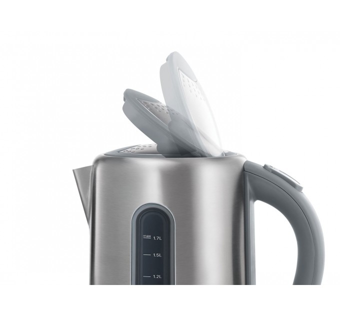 Электрочайник Bosch, 1.7л, металл, металл