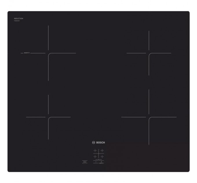 Варочная поверхность Bosch индукционная, 60см, черный