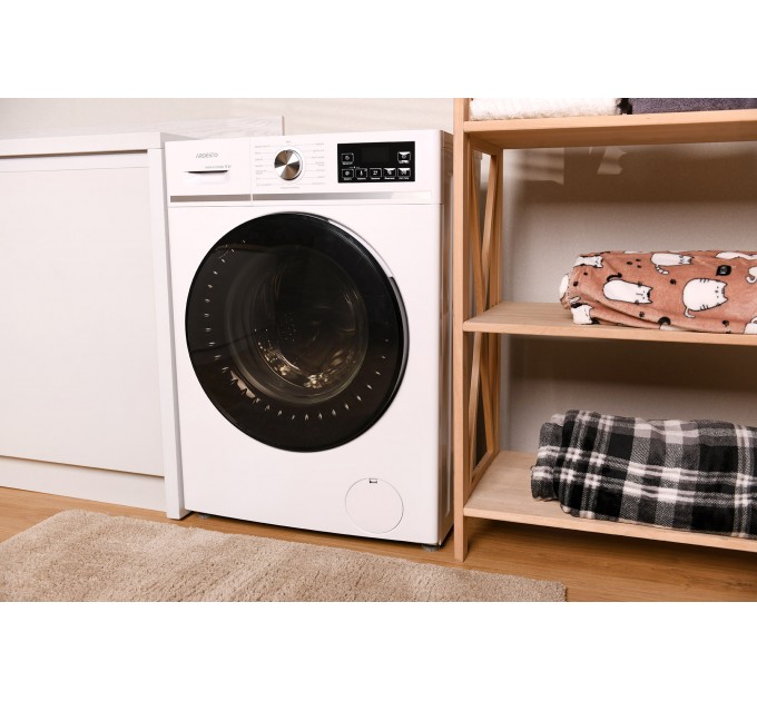 Пральна машина ARDESTO фронтальна Black Mars, 6кг, 1200, А++, 45см, дисплей, пара, білий
