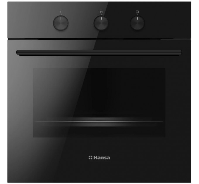 Духова шафа Hansa електрична, 65л, A, конвекція, чорний