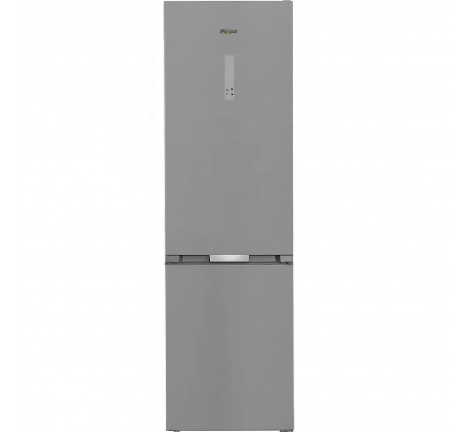 Холодильник Whirlpool с нижн. мороз., 203.5x60х66.3, холод.отд.-231л, мороз.отд.-104л, 2дв., А++, NF, дисплей, инв., зона нулевая, нерж