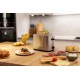 Тостер Gorenje 800Вт, підігрів, розморожування, пластик, сріблястий