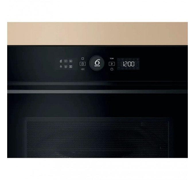 Духова шафа Whirlpool електрична компактна, 40л, дисплей, конвекція, ф-ція мікрохвиль, чорний