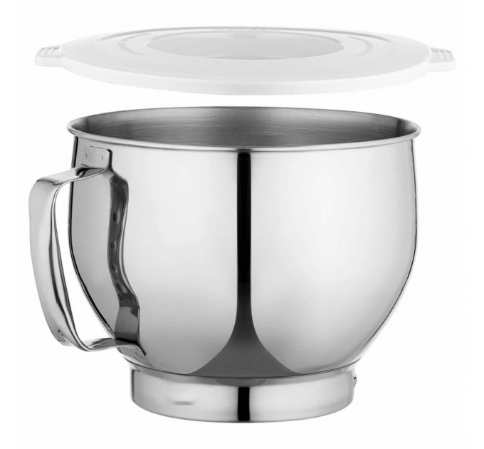 Кухонна машина Sencor 1200Вт, чаша-метал, корпус-пластик, насадок-19, коричнево-білий