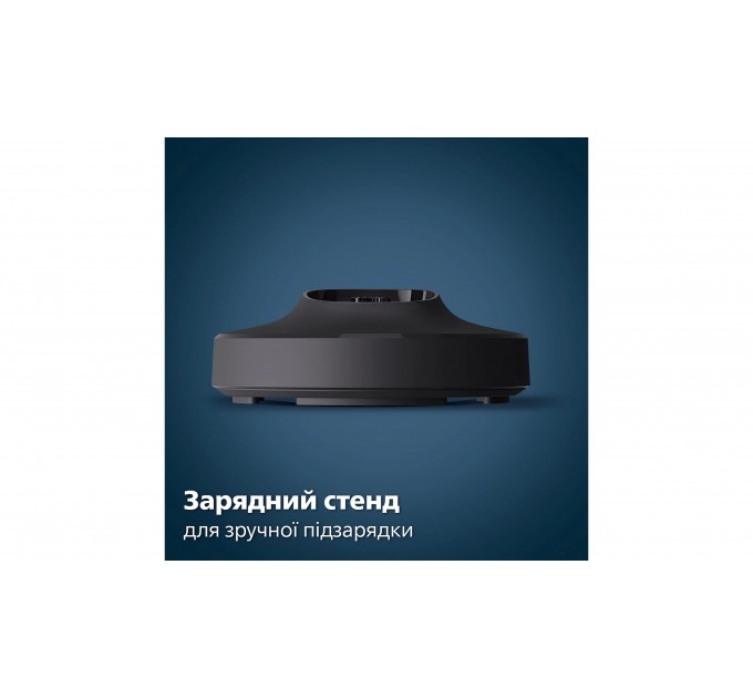 Бритва електр. Philips Series 7000 роторная, бритв.головок-3, Li-Ion, сух.+влажн., триммер, индикат. заряда, триммер, чехол, синий