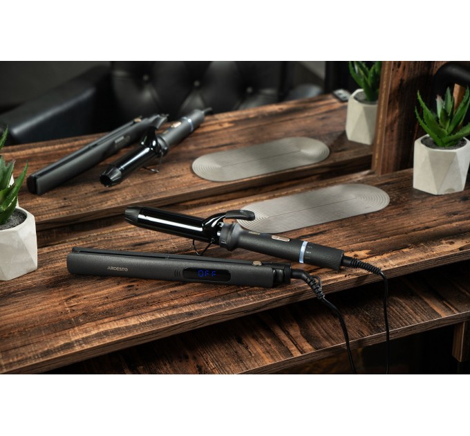 Выпрямитель ARDESTO HS-615D, 50Вт, 110-230C, дисплей, керамика, черный