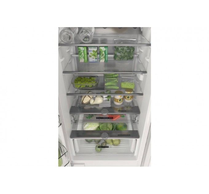 Холодильник Whirlpool вбудований з нижн. мороз., 193,5x54х54, холод.відд.-212л, мороз.відд.-68л, 2дв., А+, NF, інв., зона нульова, білий