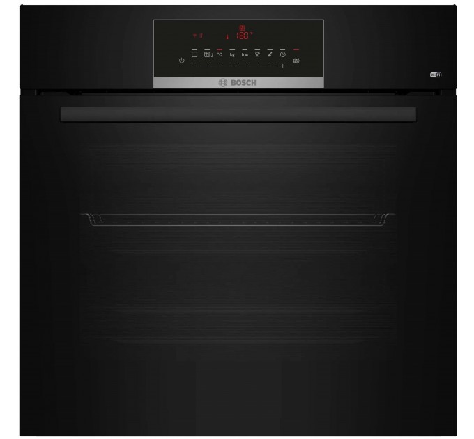 Духовой шкаф Bosch электрический, 66л, A, дисплей, конвекция, черный