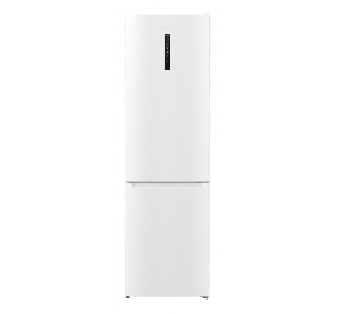 Холодильник с нижн. мороз. камерой Gorenje NRK6202AW4, 200х60х60см, 2 дв., 235(96)л, А++, Total NF , Зона св-ти, Внешн.диспл, бе