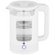 Электрочайник ARDESTO 1.5л, стекло+пластик, белый