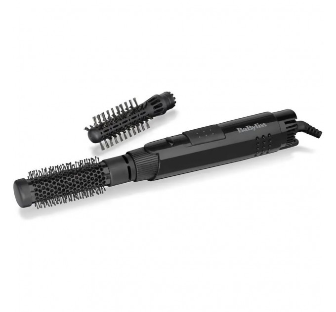Фен-щетка Babyliss Shape Airsyler, 300Вт, режимов-2, хол. обдув, 2 насадки, черный