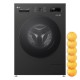 Стиральная машина LG фронтальная, 7кг, 1200, A+++, 44см, дисплей, пар, инвертор, черный