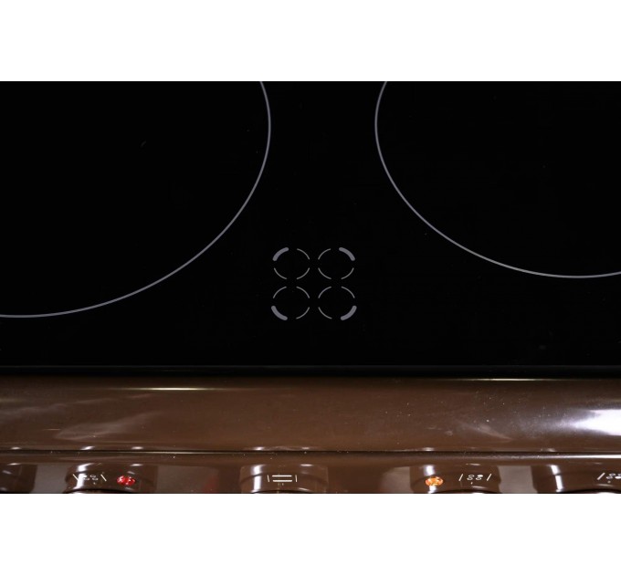 Плита Hansa електрична склокерамічна, 50х60см, 68л, коричневий