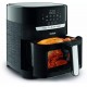 Мультипіч Tefal Easy Fry&Grill Vision Window, 1550Вт, чаша-4.2л, сенсорне керув., 10 програм, з віконцем, пластик, чорний