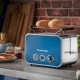 Russell Hobbs toaster Distinctions 2-Slice 1670Вт, подогрев, разморозка, пластик, синий