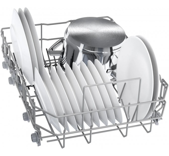 Посудомоечная машина Bosch встраиваемая, 10компл., A++, 45см, дисплей, 3я корзина, белый