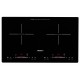 Плитка настольная ARDESTO индукционная, конф. - 2 на 1.3кВт и 1.8кВт горизонт., управл. - сенсорное, таймер, boost, черный