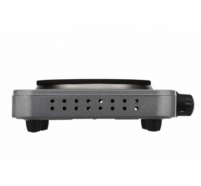 Плитка настільна ARDESTO електрична, конфорок - 1 на 1кВт, керування - мех., графіт