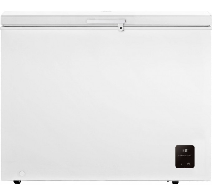 Морозильный ларь Gorenje, 297л, А+, ST, дисплей, белый