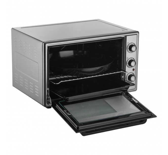 Піч електрична ARDESTO, 60л, 2000Вт, механіч., конвекція, подвійне скло, сірий