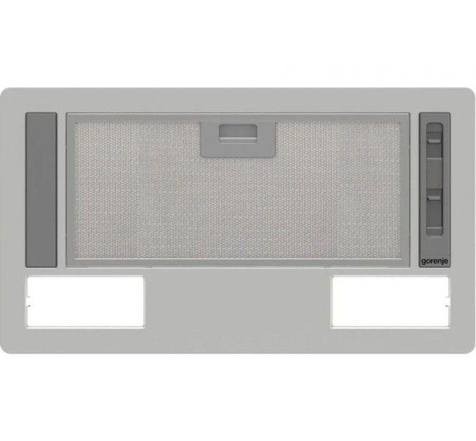 Вытяжка Gorenje встраиваемая, 54см, 370м.куб/ч, серый