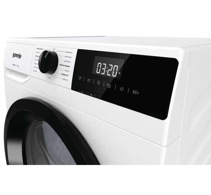 Сушильна машина Gorenje тепловий насос, 8кг, А++, 60см, дисплей, білий