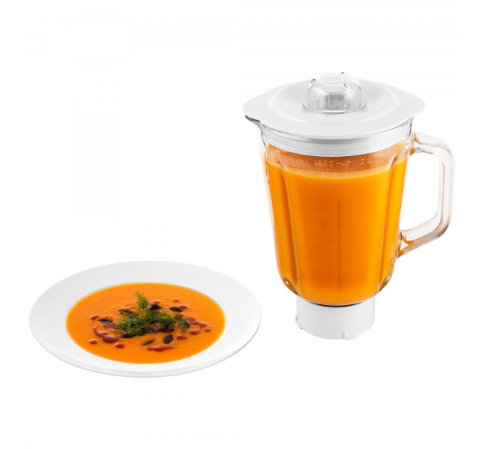 Кухонна машина Sencor Paul 1 1700Вт, чаша-метал, корпус-метал/пластик, насадок-20, метал