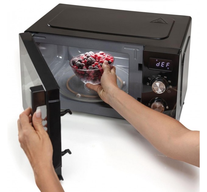 Микроволновая печь Gorenje, 20л, мех. управл., 800Вт, дисплей, черный