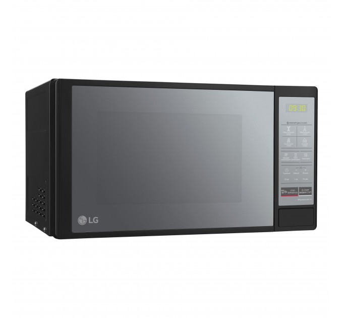 Микроволновая печь LG, 20л, электр. управл., 700Вт, дисплей, черный