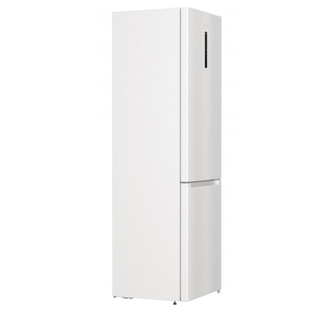 Холодильник с нижн. мороз. камерой Gorenje NRK6202AW4, 200х60х60см, 2 дв., 235(96)л, А++, Total NF , Зона св-ти, Внешн.диспл, бе