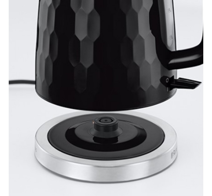 Электрочайник Russell Hobbs Honeycomb 1.7л, пластик, черный