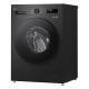 Пральна машина LG фронтальна, 9кг, 1200, A+++, 55см, дисплей, пара, інвертор, чорний