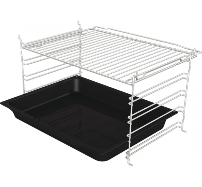 Духовой шкаф Gorenje электрический, 77л, A+, дисплей, макс.темп.- 300, IconLed, черный